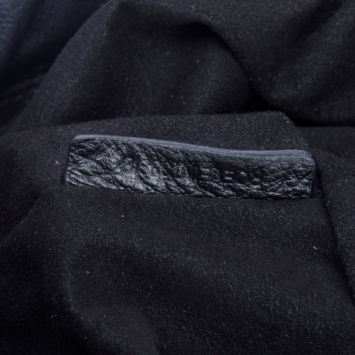 Alexander McQueen Black Calfskin Bundle Bag
