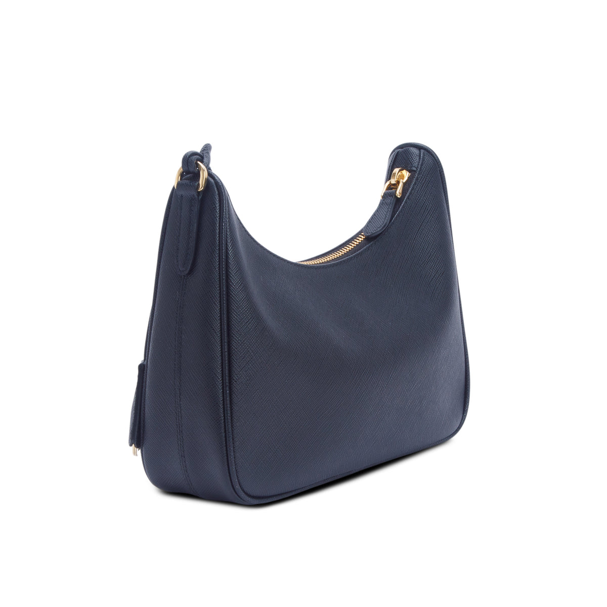 Prada Black Saffiano Lux Re-Edition 2005 Shoulder Bag w/ Straps