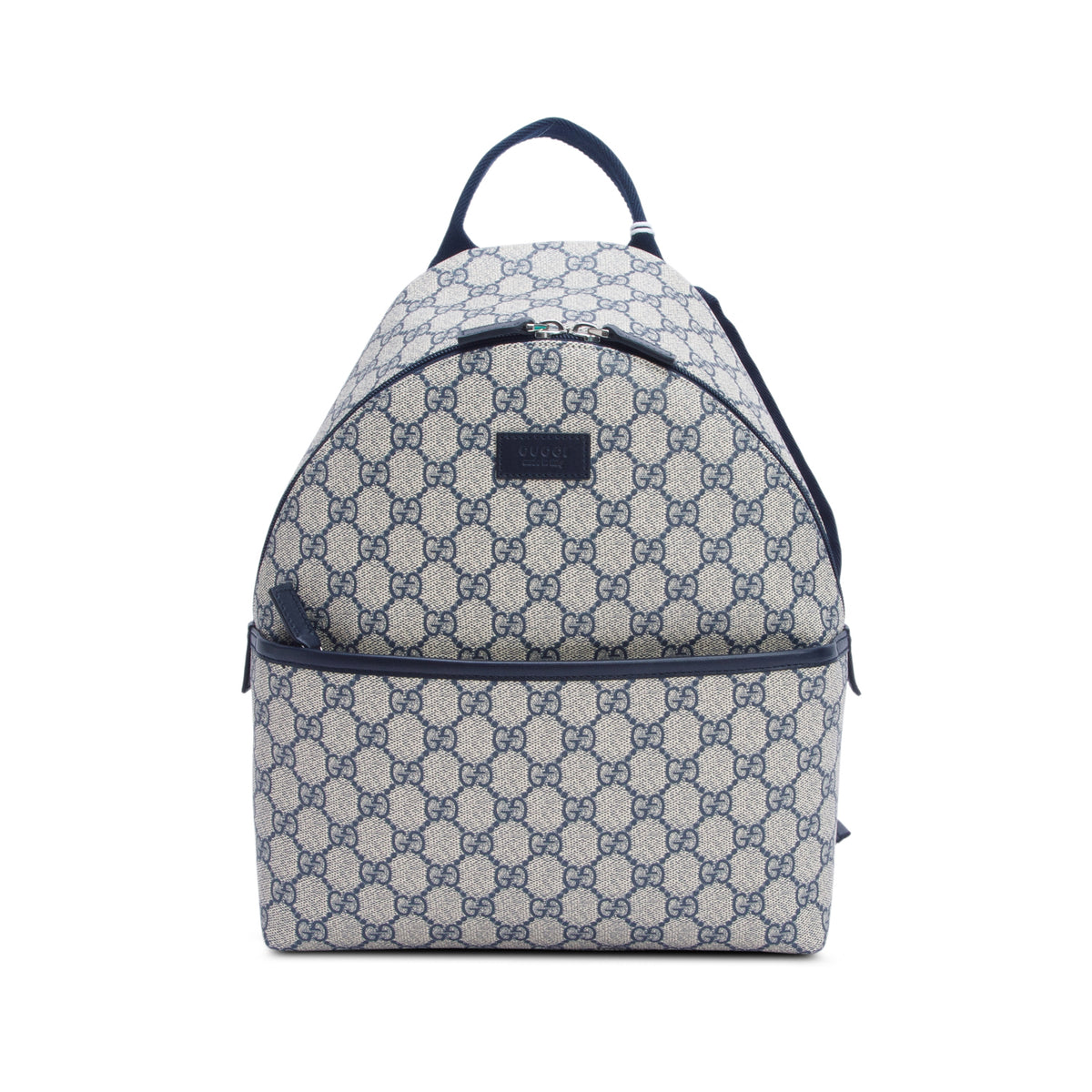 Gucci Navy GG Supreme Monogram Children's Backpack