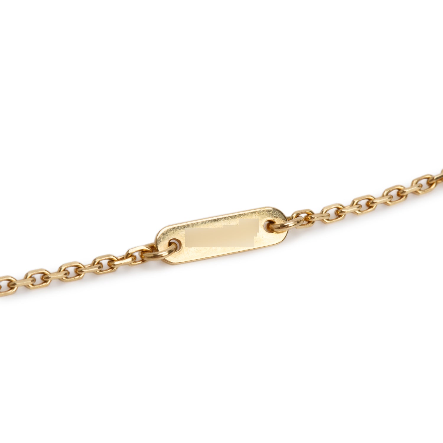 Van Cleef & Arpels 2021 18k Yellow Gold Sweet Alhambra Mother of Pearl Pendant Necklace w/ Box & Certificate