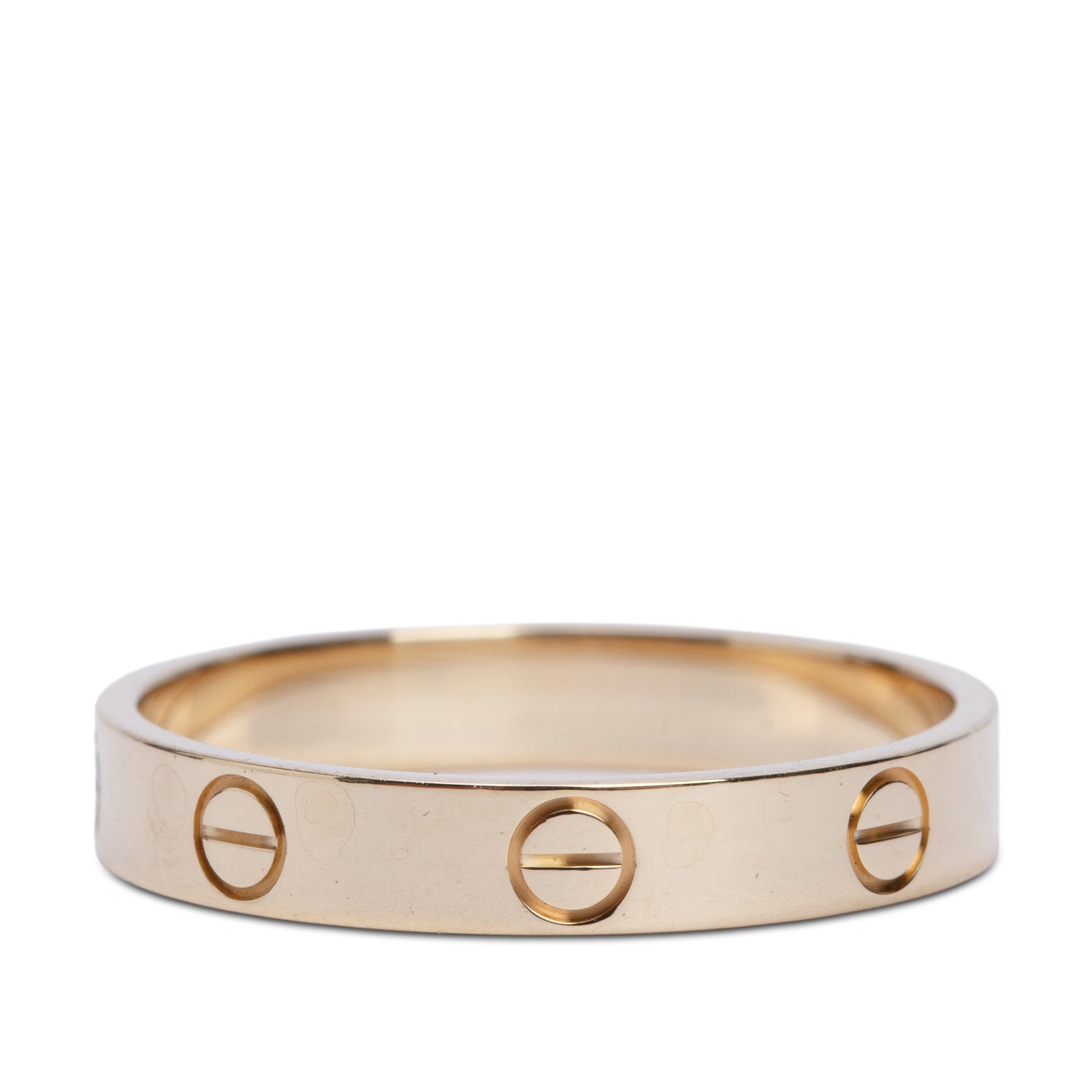 Cartier 2021 18k Yellow Gold 3.6 mm Love Wedding Band Ring, Small Model Size 59 8.75 w/ Box & Certificate