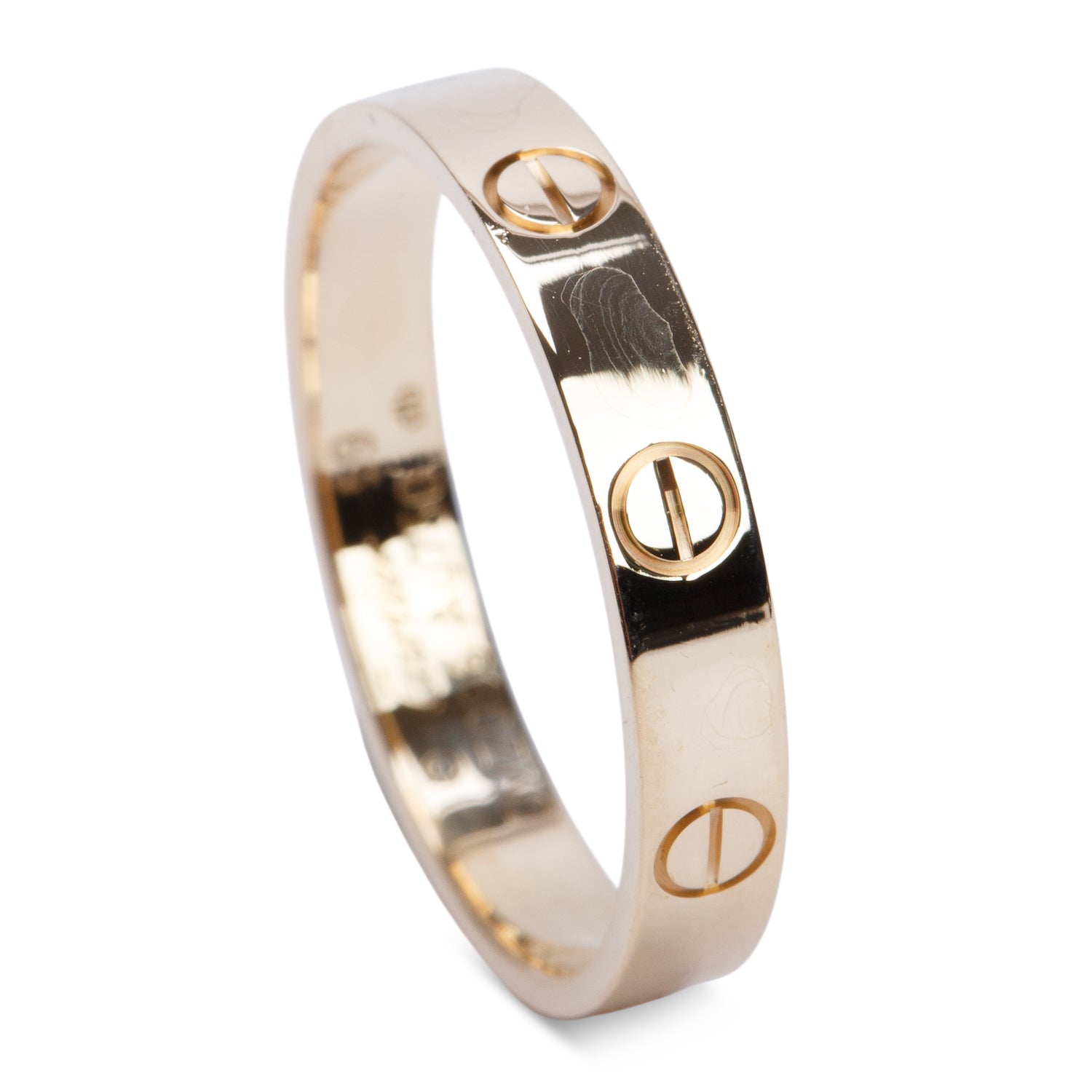 Cartier 2021 18k Yellow Gold 3.6 mm Love Wedding Band Ring, Small Model Size 59 8.75 w/ Box & Certificate