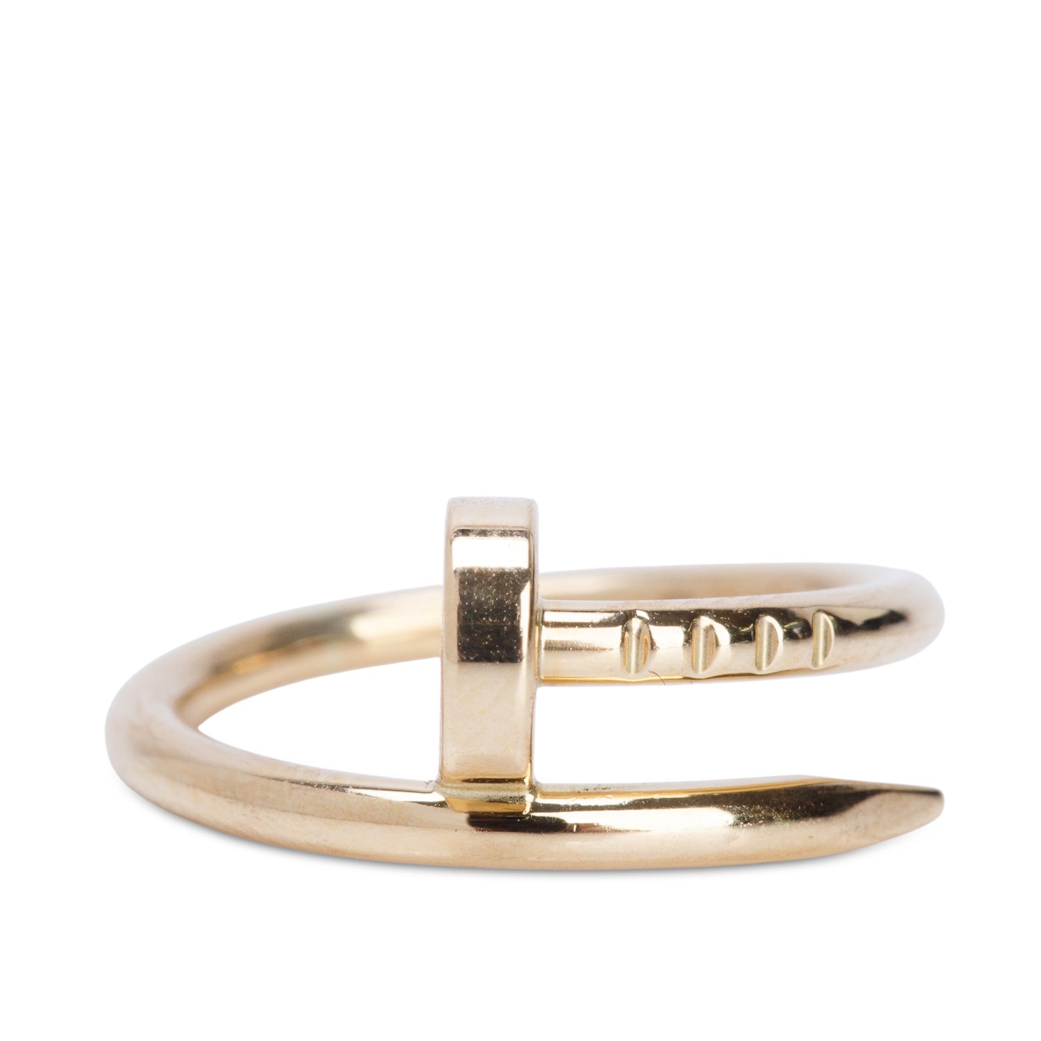Cartier 2023 18k Yellow Gold Juste Un Clou Ring, Small Model, Size 48 4.5 w/ Receipt