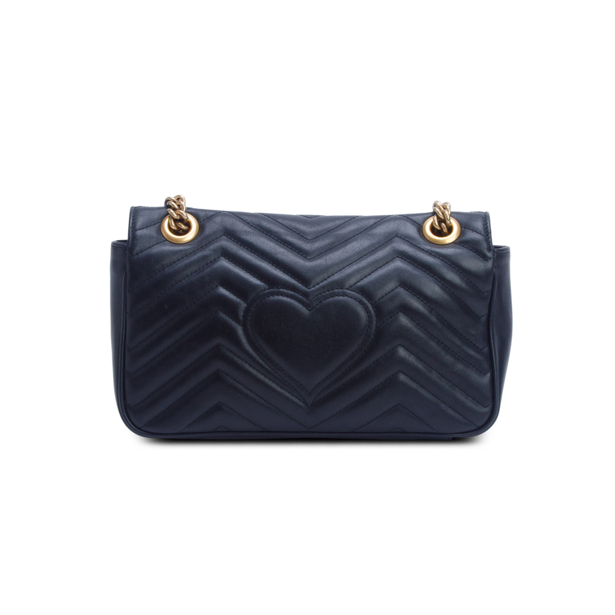 Gucci Black GG Marmont Matelasse Medium Shoulder Bag