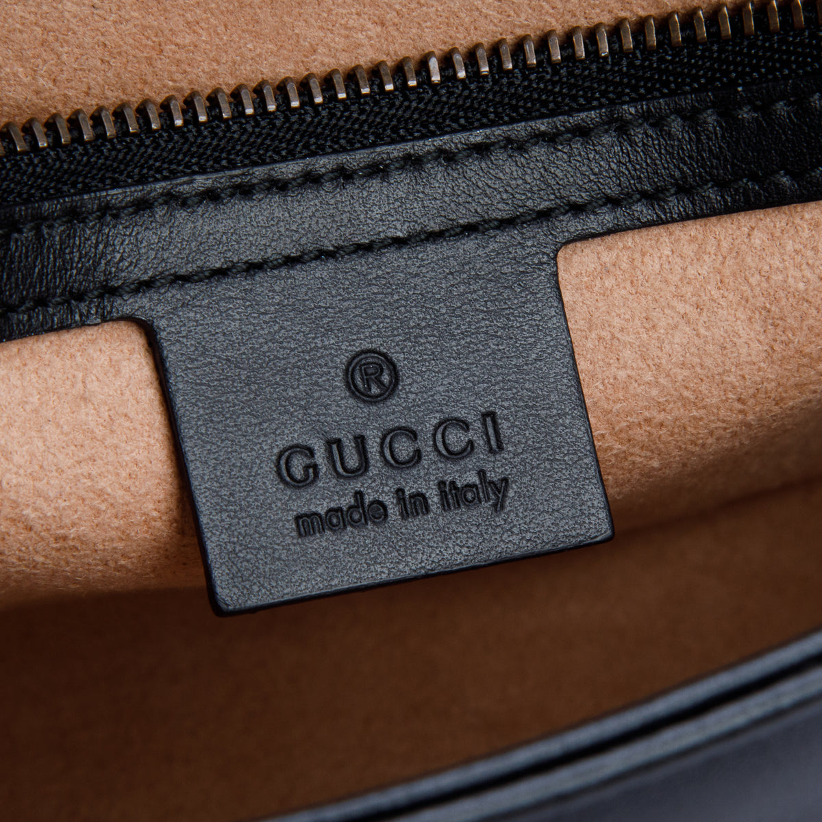 Gucci Black GG Marmont Matelasse Medium Shoulder Bag