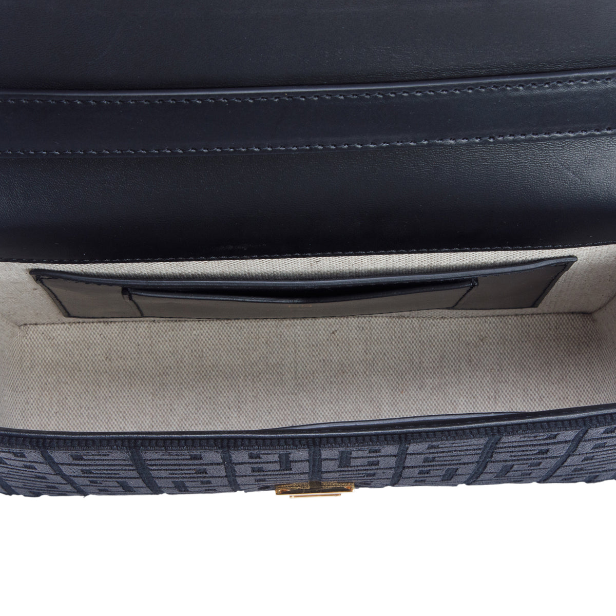 Givenchy 2023 Black Canvas Woven Embroidered Medium 4G Bag w/ Strap