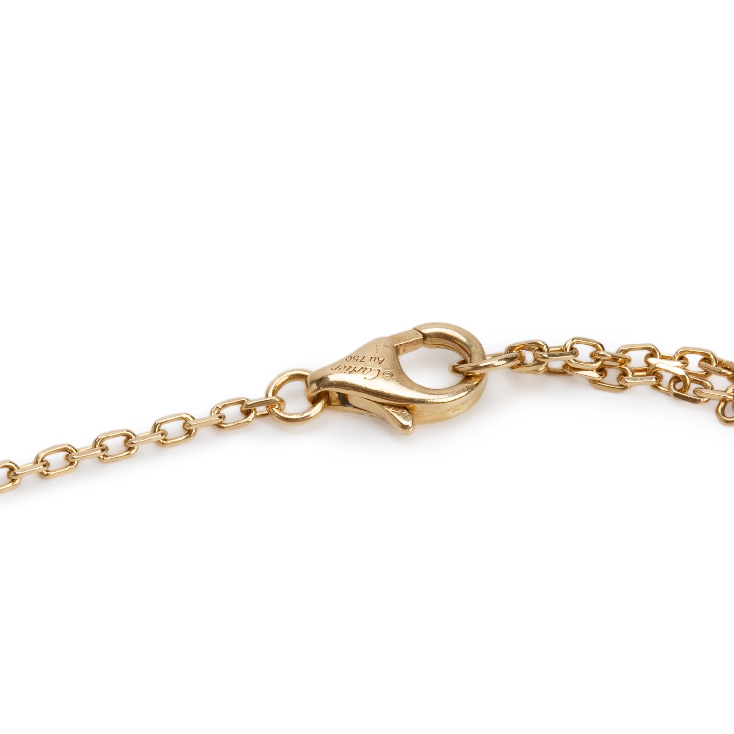 Cartier 2023 18k Yellow Gold Diamond D'Amour Bracelet, Small Model w/ Box, Receipt & Certificate