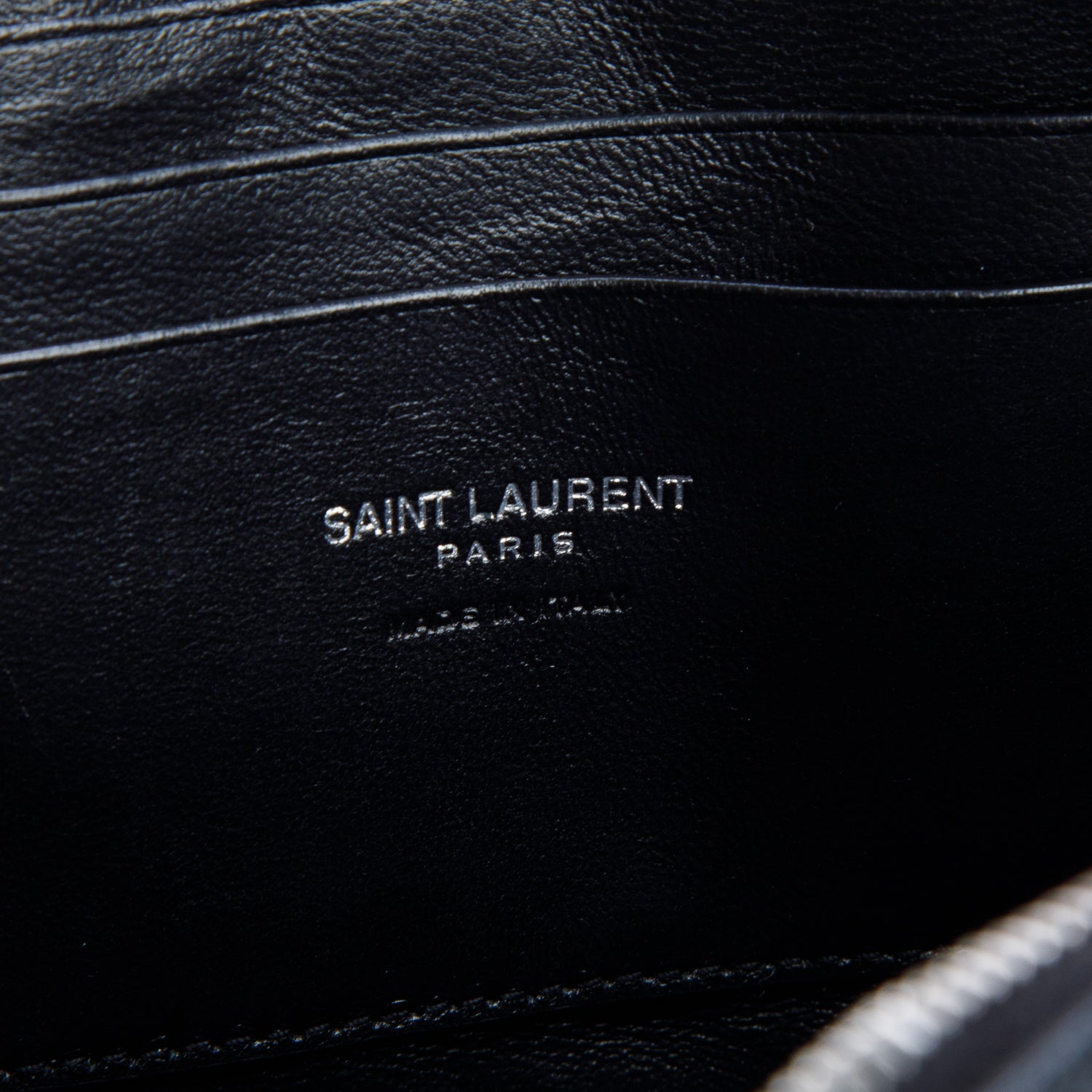 Saint Laurent 2022 Black Grain de Poudre Matelasse Monogram Mini Lou Camera Bag