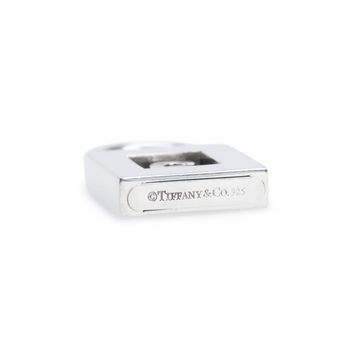 Tiffany & Co. Sterling Silver Number '6' Lock Charm