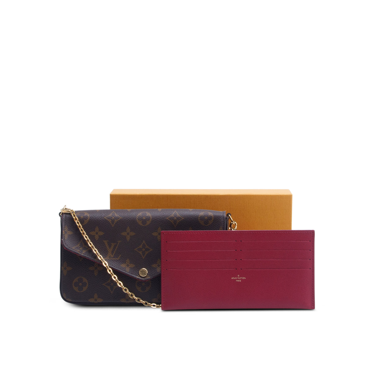 Louis Vuitton 2021 Monogram Pochette Felicie w/ Box & Insert