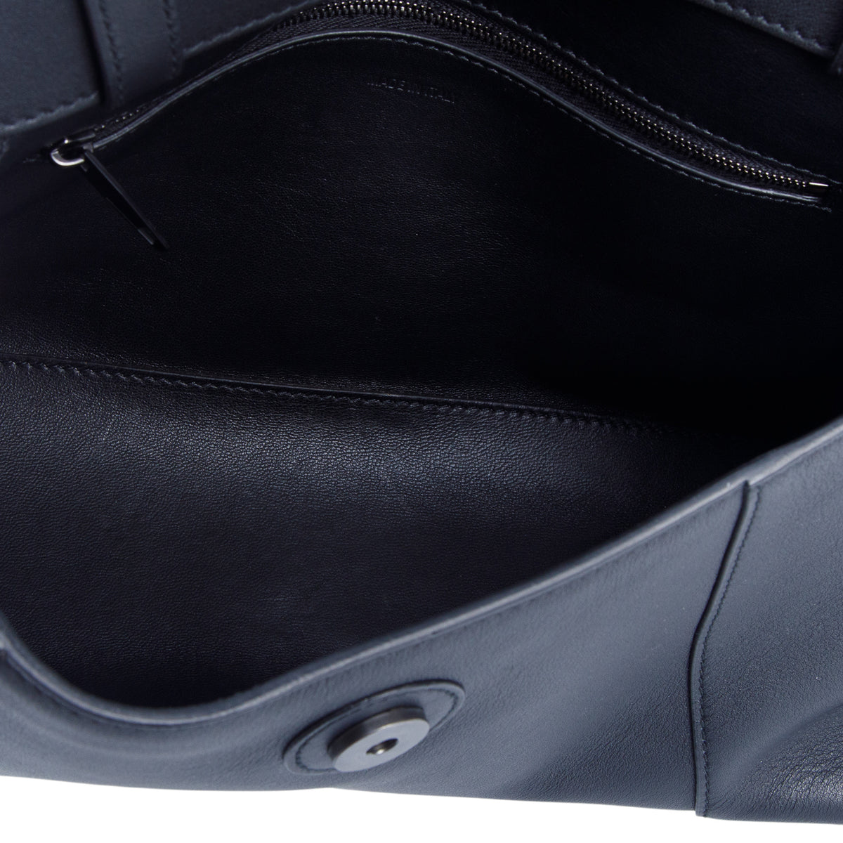 Balenciaga Black Semi Matte Smooth Calfskin Small Downtown Shoulder Bag