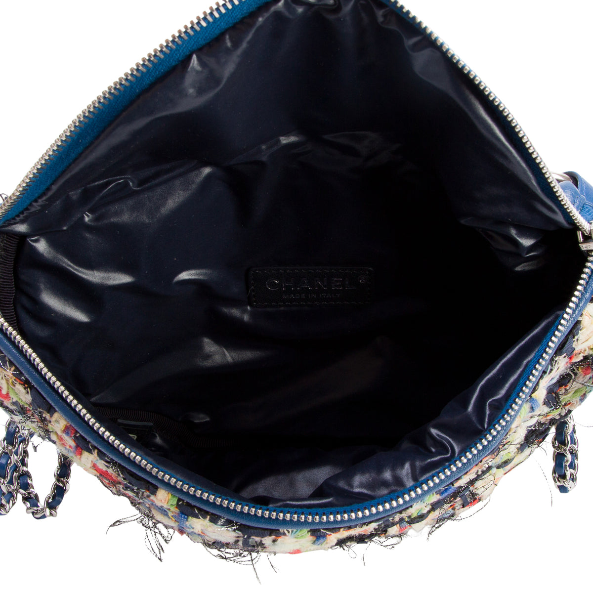 Chanel Multicolour Lambskin Tweed Waist Bag w/ Box & Straps
