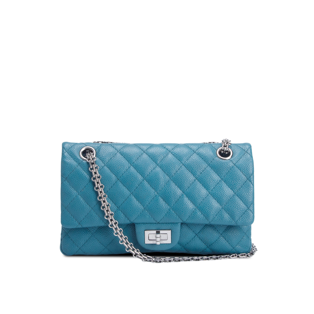 Chanel Blue Caviar Quilted 2.55 Reissue 226 Flap
