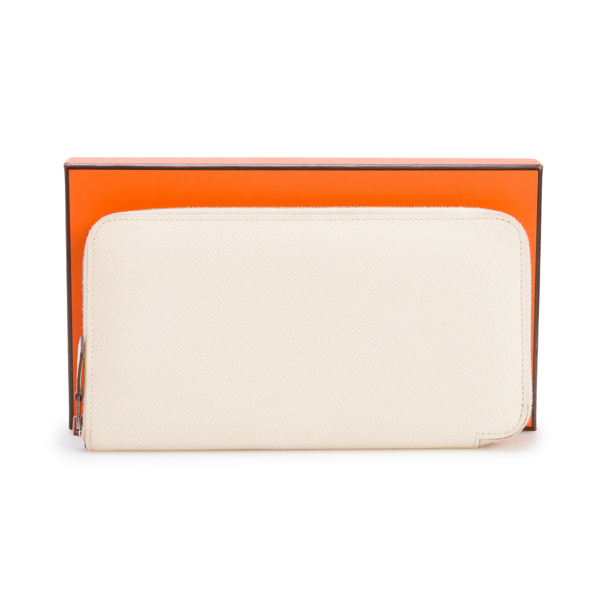 Hermes 2020 Craie Epsom Silk'In Classique Long Wallet w/ Box