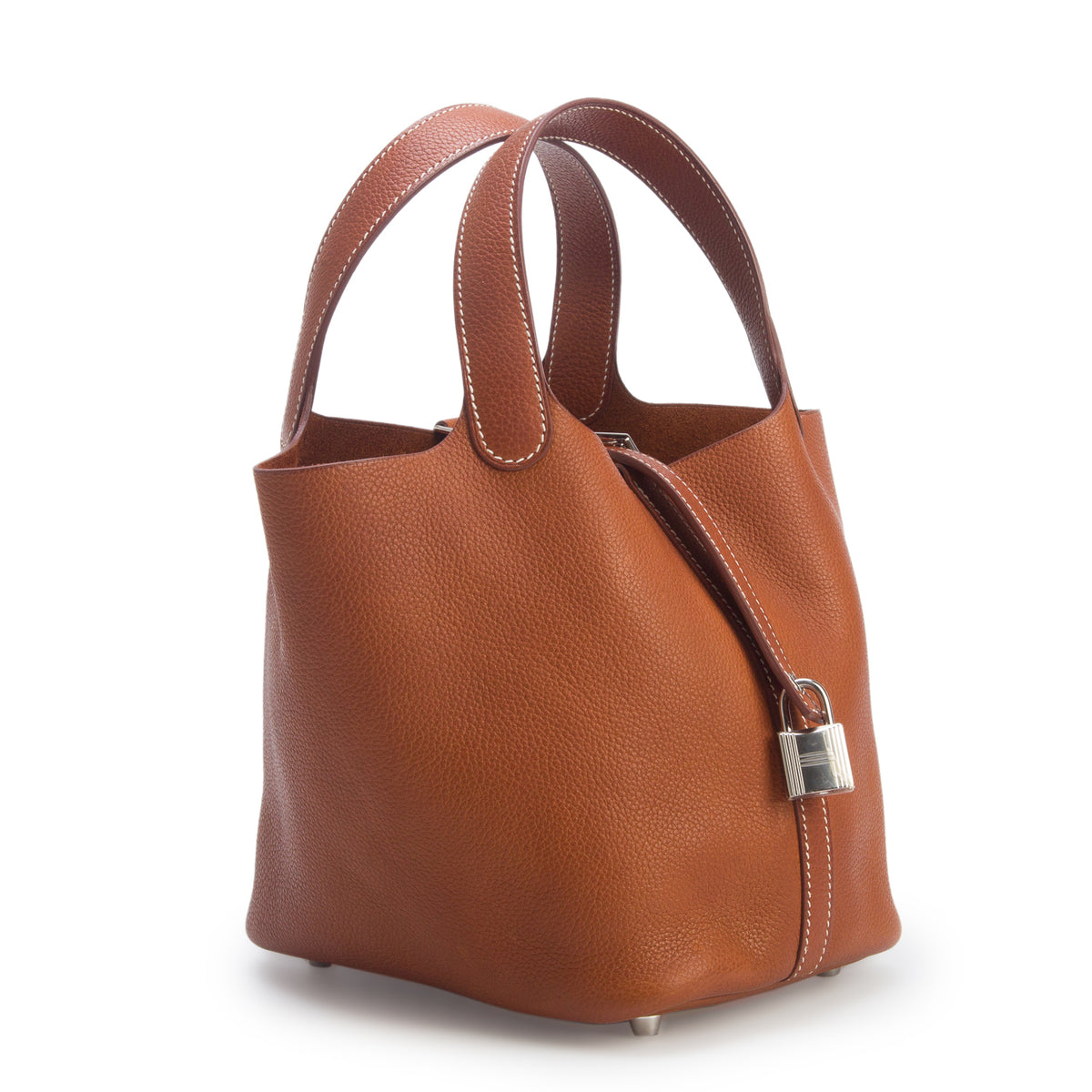 Hermes 2026 Fauve Barenia Faubourg Picotin Lock 18 w/ Box