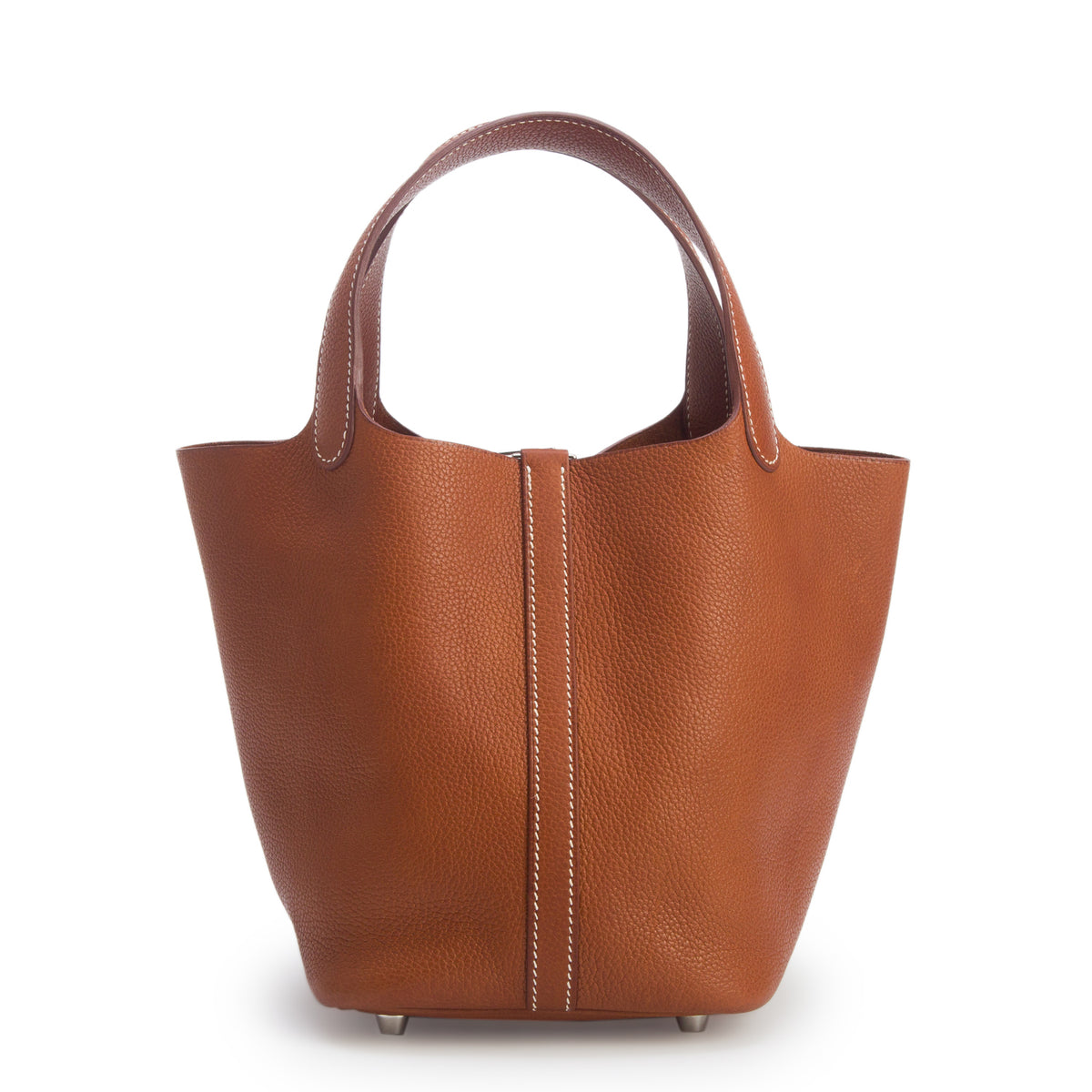 Hermes 2026 Fauve Barenia Faubourg Picotin Lock 18 w/ Box