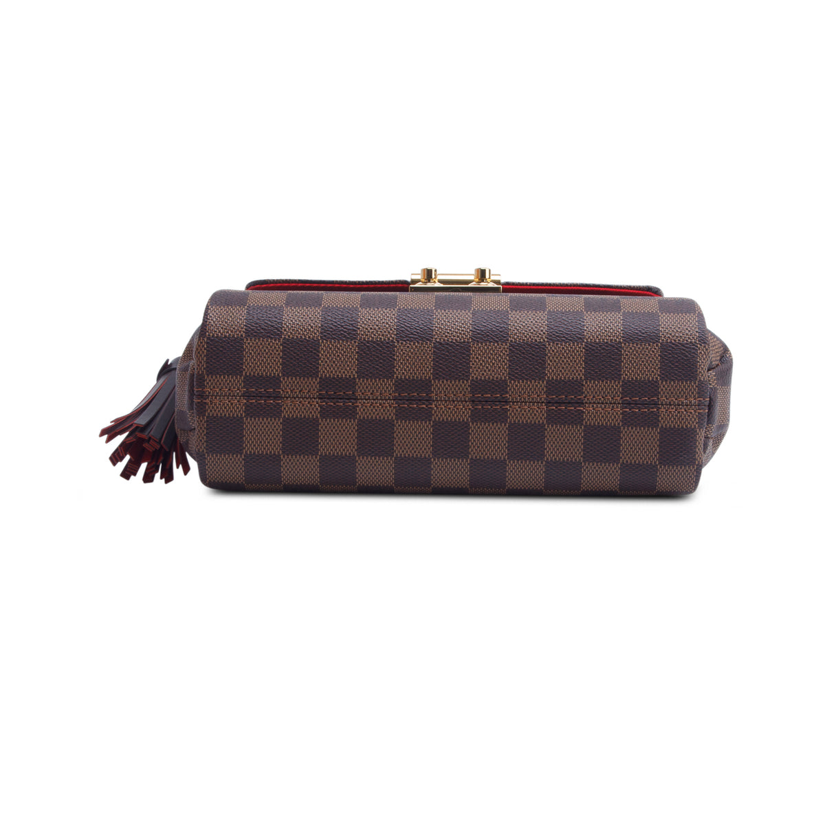 Louis Vuitton 2023 Damier Ebene Croisette w/ Box, Strap & Receipt