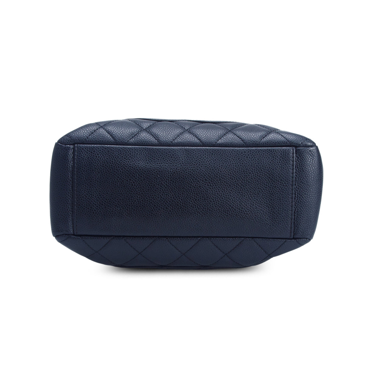 Chanel Black Caviar Quilted Petite Shopping Tote PST