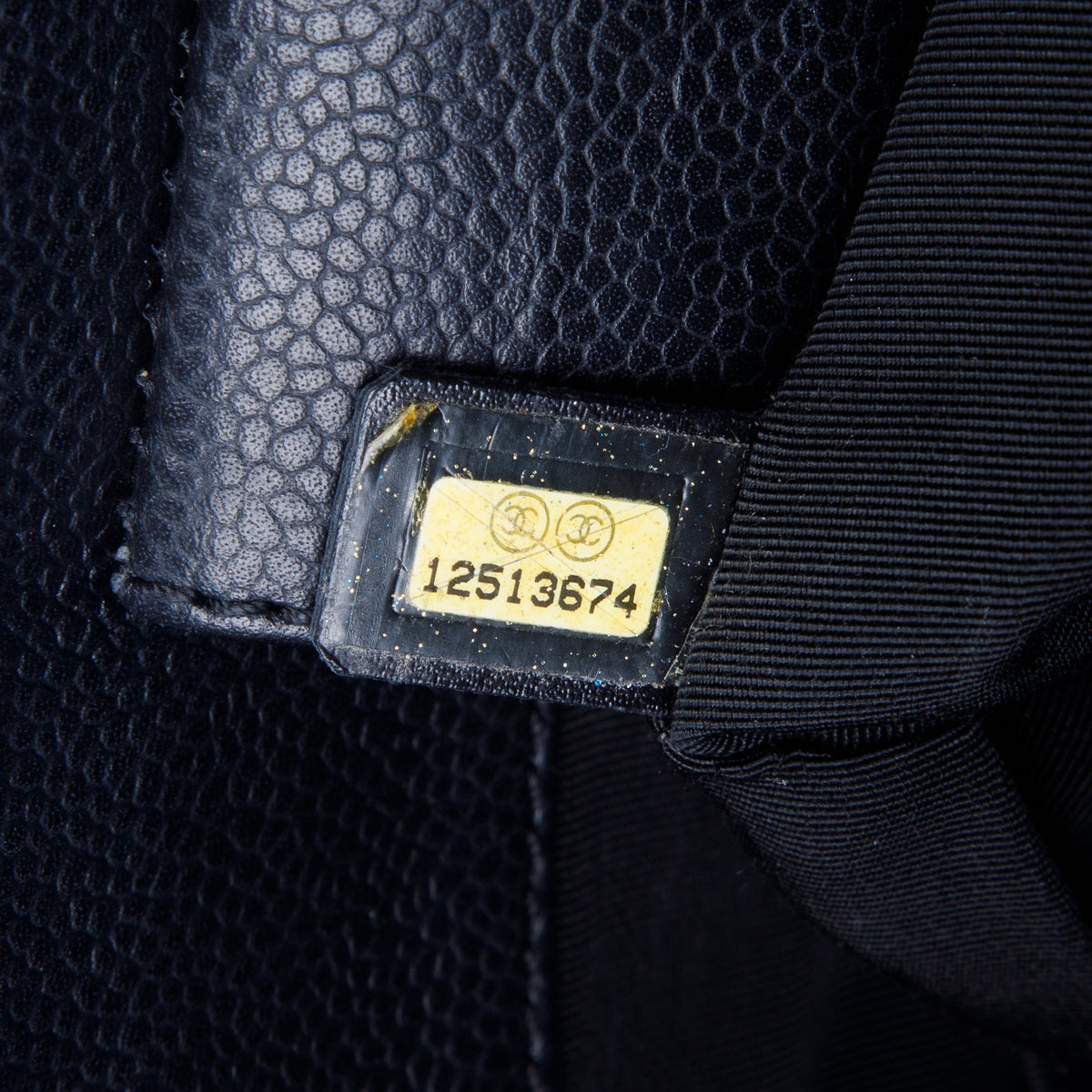 Chanel Black Caviar Quilted Petite Shopping Tote PST