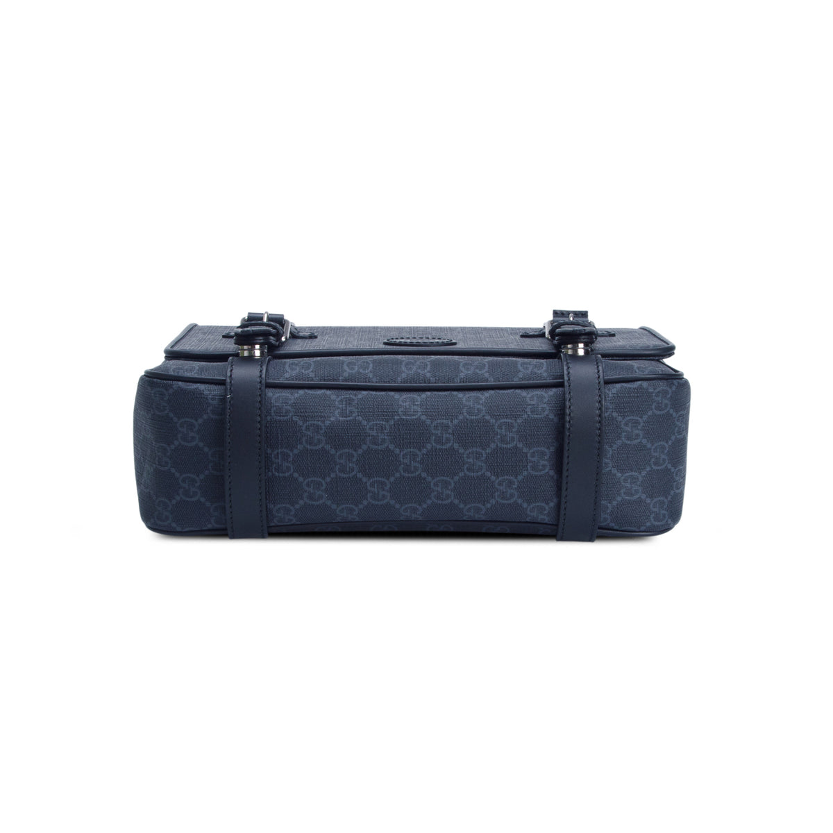 Gucci Black GG Supreme Messenger Bag w/ Box