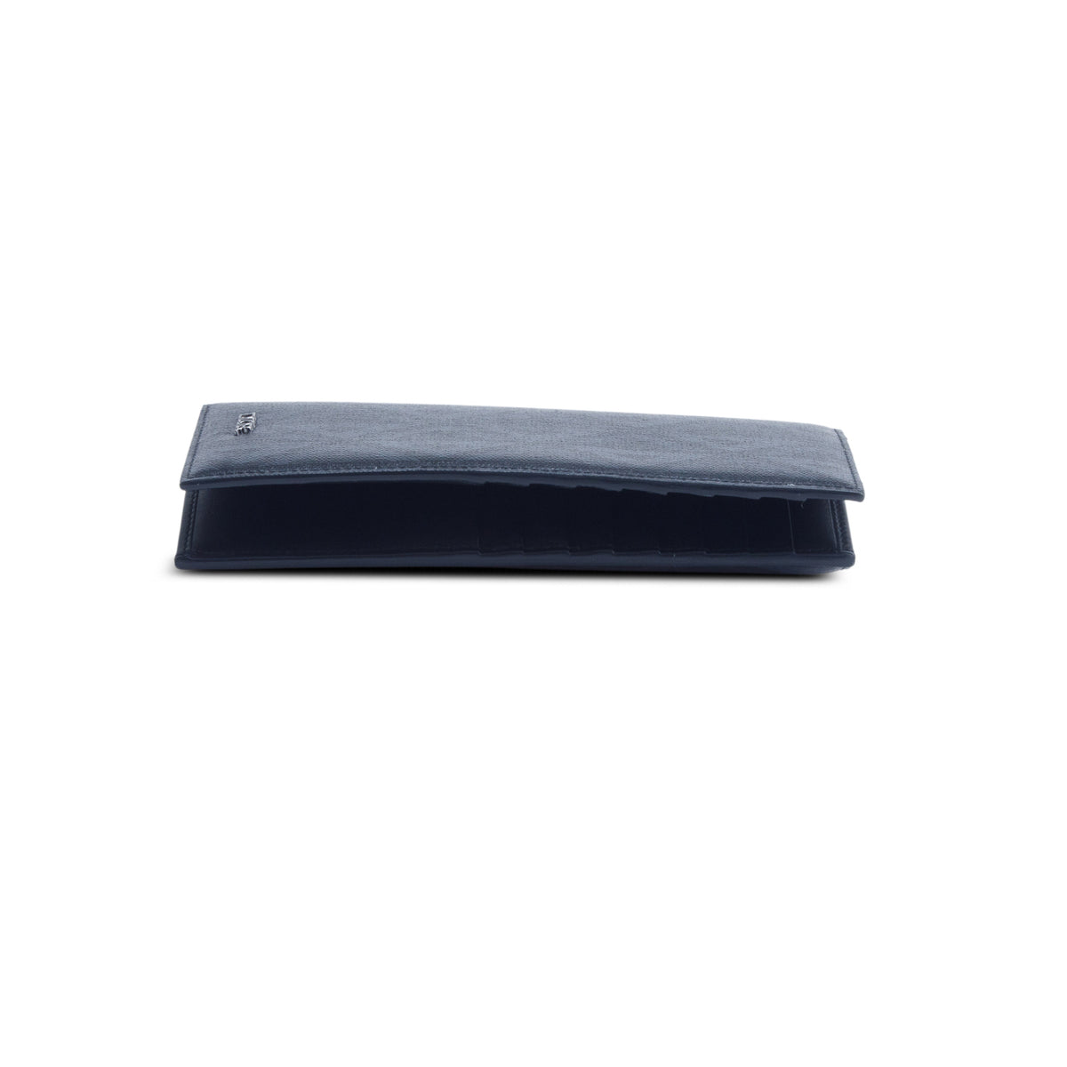 Christian Dior 2023 Black Canvas CD Diamond Long Bifold Wallet