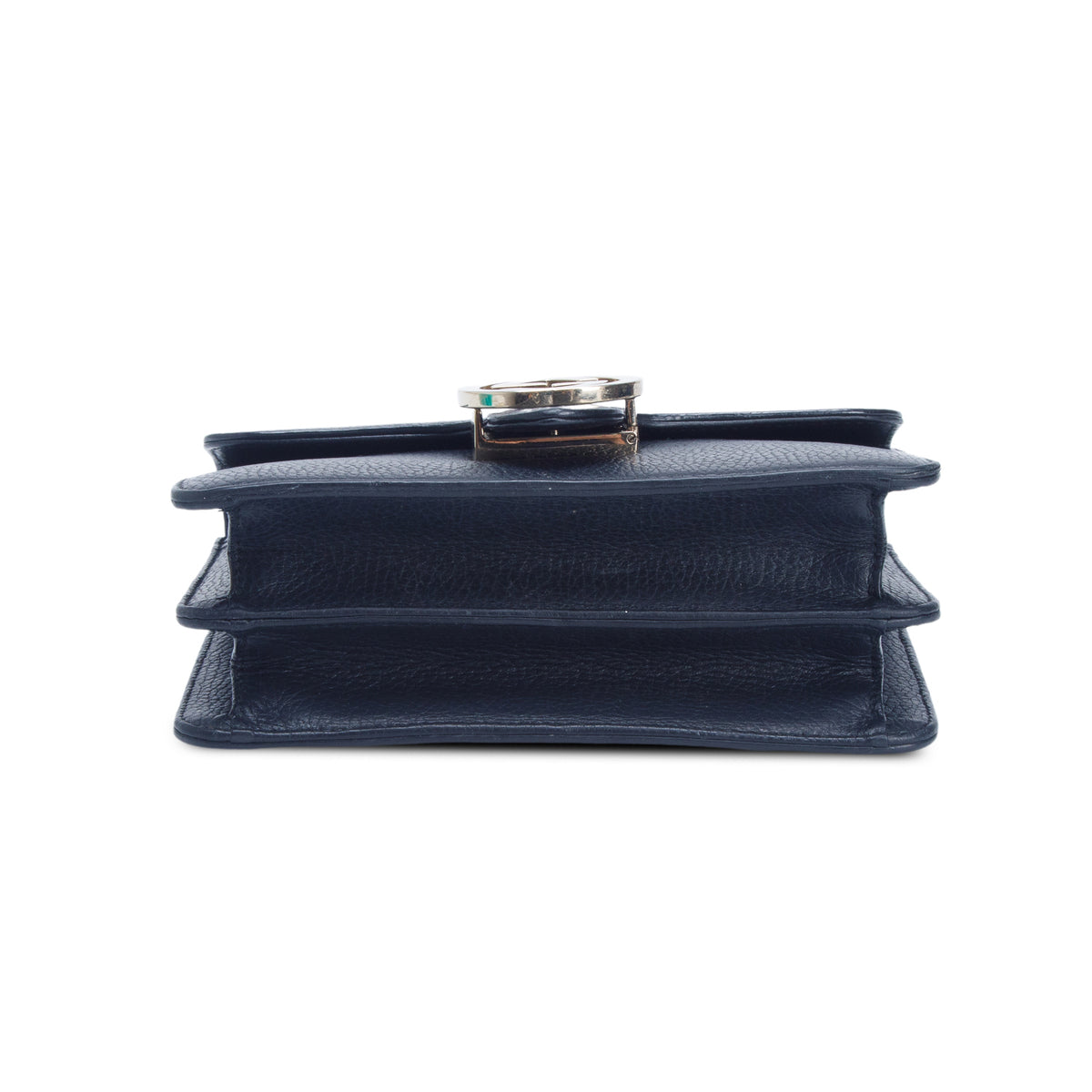 Gucci Black Dollar Calfskin Small Interlocking G Shoulder Bag