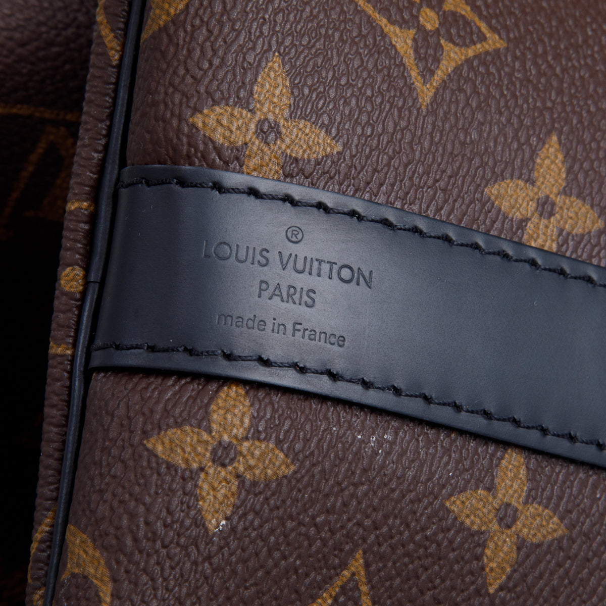 Louis Vuitton Monogram Macassar Keepall Bandouliere 55 w/ Strap