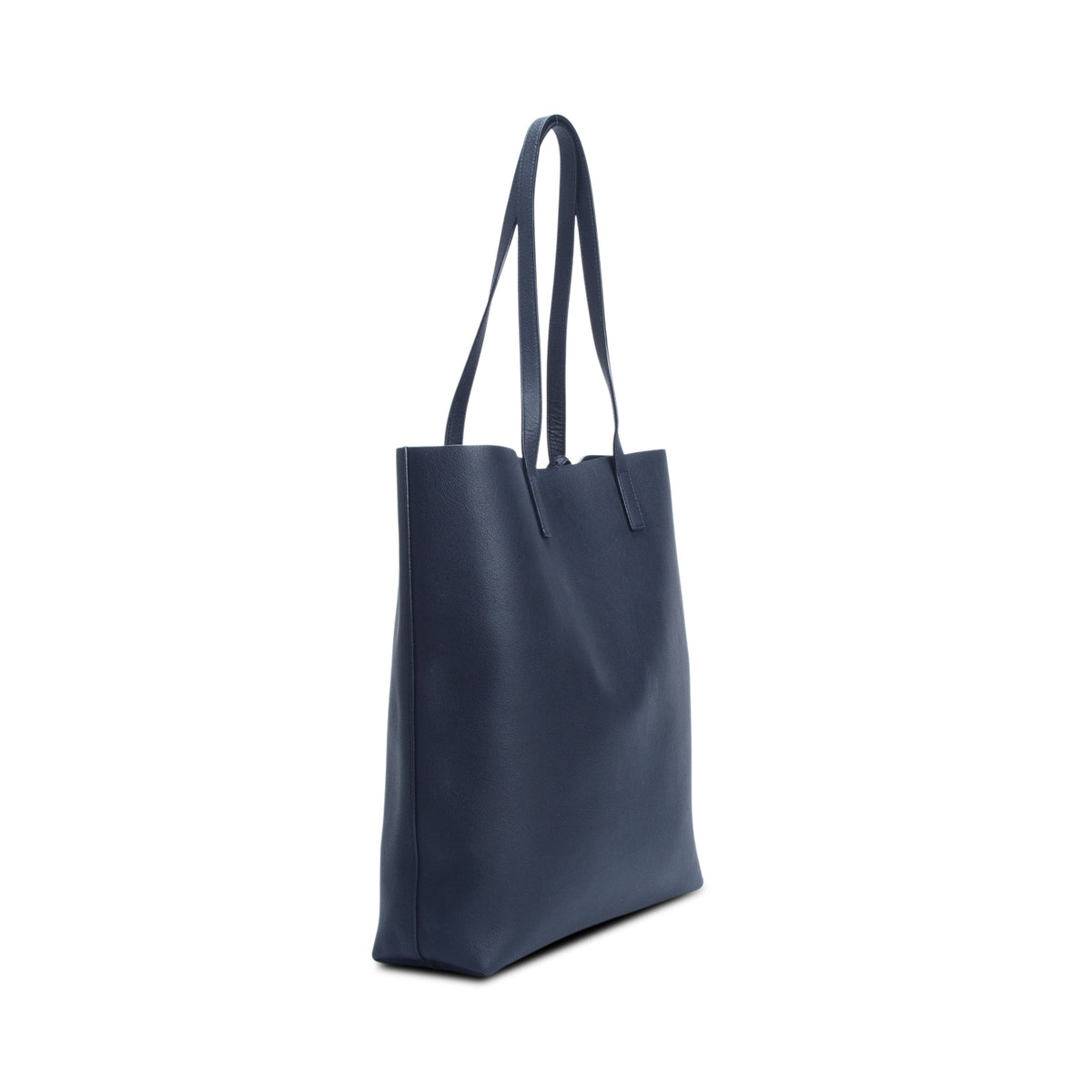 Saint Laurent Black Calfskin North-South Shopping Tote w/ Pouch