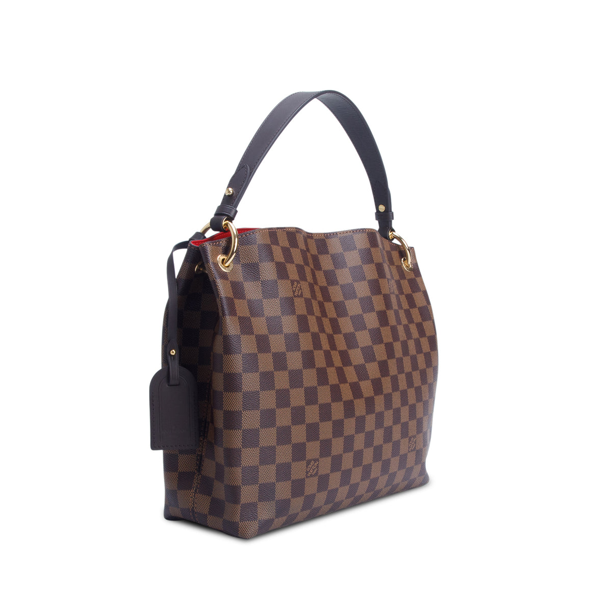 Louis Vuitton 2021 Damier Ebene Graceful PM w/ Box & Receipt