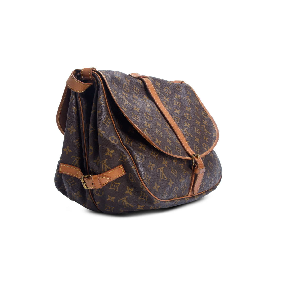 Louis Vuitton Vintage Monogram Saumur 35