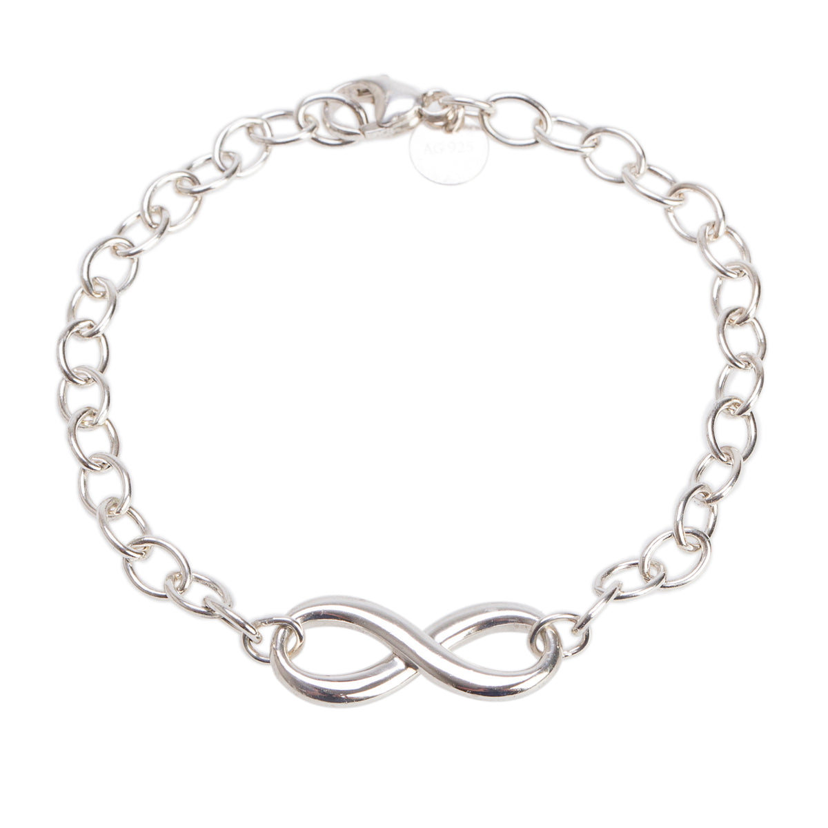 Tiffany & Co. Sterling Silver Infinity Link Bracelet