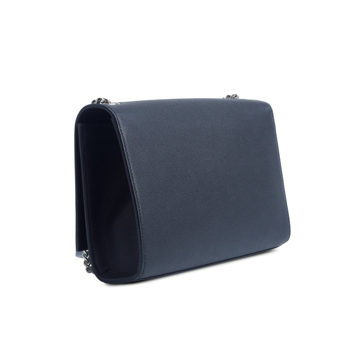 Saint Laurent 2021 Black Grain De Poudre Medium Kate Bag