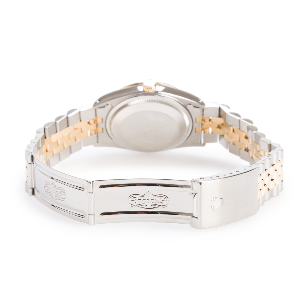 Rolex Stainless Steel & 18k Yellow Gold Oyster Perpetual Date 34 MM Automatic Watch Champagne Dial 15233
