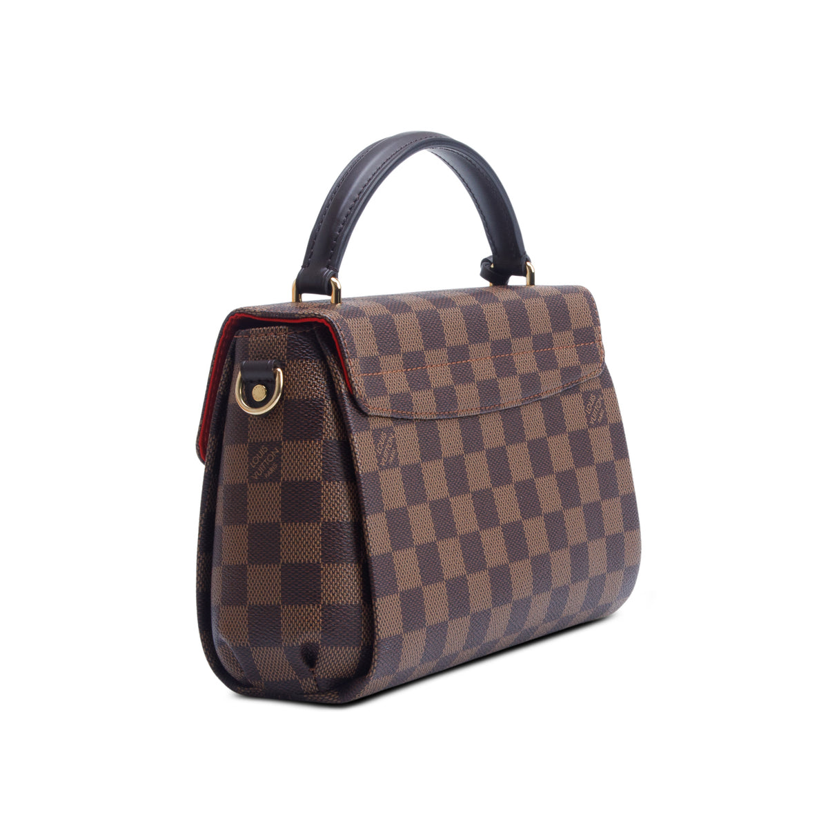 Louis Vuitton Damier Ebene Croisette w/ Box & Strap