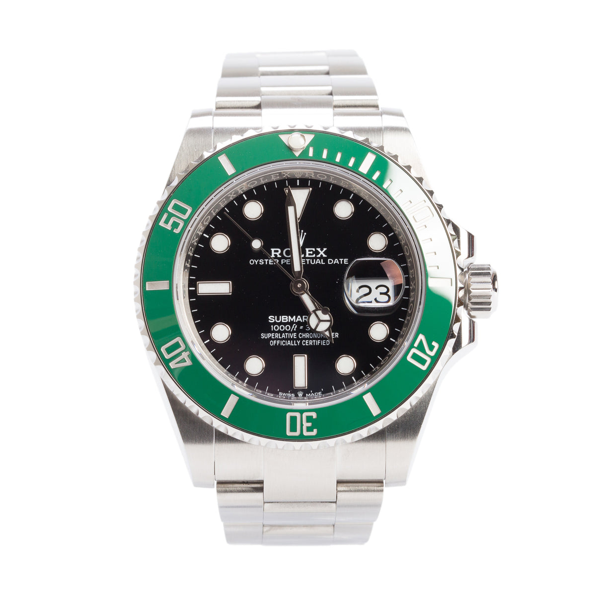 Rolex 2020 Stainless Steel Submariner Date 'Starbucks' 41 MM Automatic Watch 126610LV w/ Box & Papers