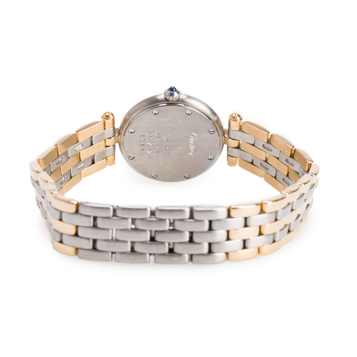 Cartier Stainless Steel & 18k Yellow Gold Panthere De Cartier Vendome 24 MM Quartz Watch