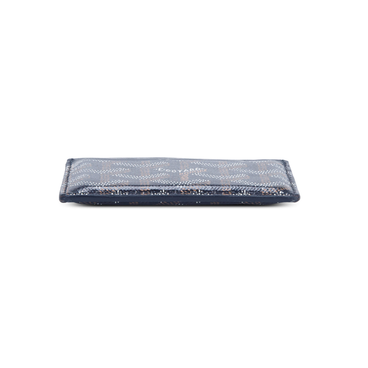 Goyard Black Leather & Coated Canvas Saint Sulpice Card Holder