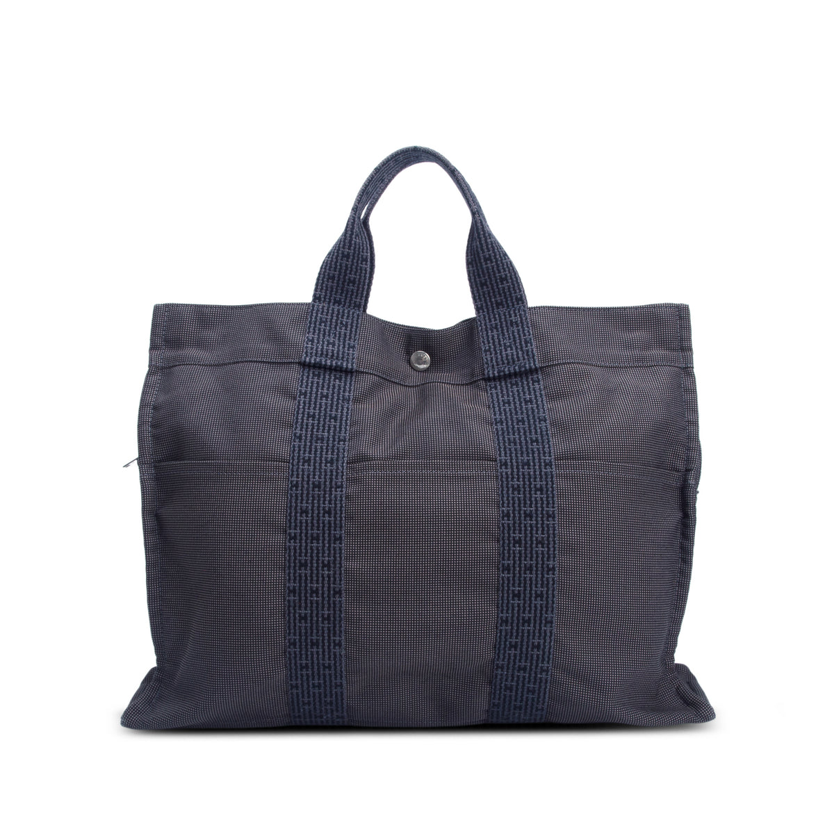 Hermes Grey Toile Herline MM