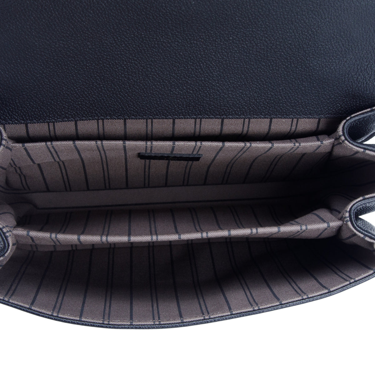 Louis Vuitton Black Monogram Empreinte Pochette Metis w/ Box, Strap & Receipt