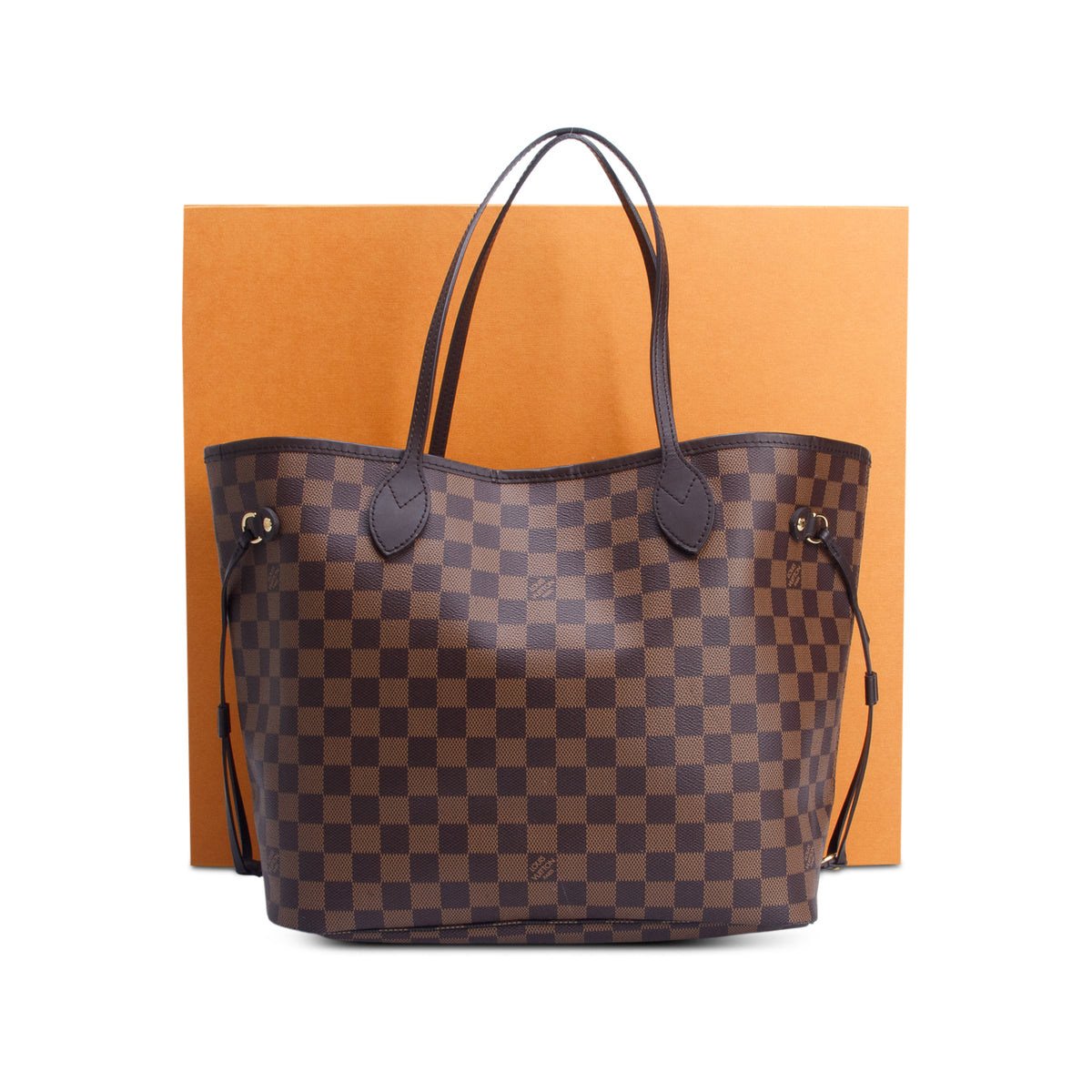Louis Vuitton Damier Ebene Neverfull MM w/ Box