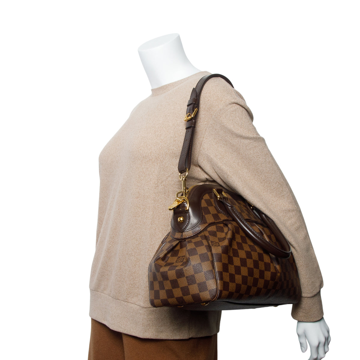 Louis Vuitton Damier Ebene Trevi PM w/ Strap