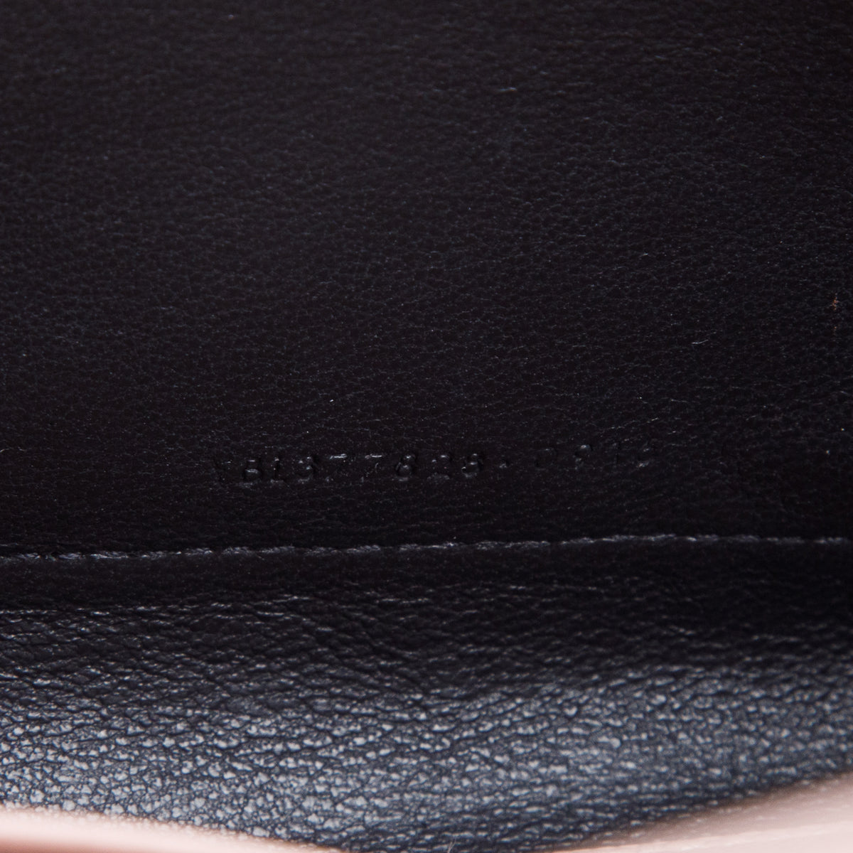 Saint Laurent Pink Grain De Poudre Cassandre Envelope Chain Wallet w/ Box