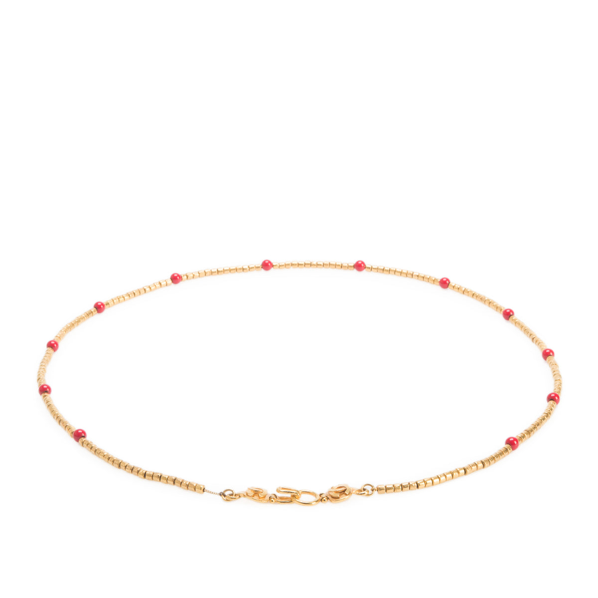 Chanel Vintage Gold-Tone Beaded Belt
