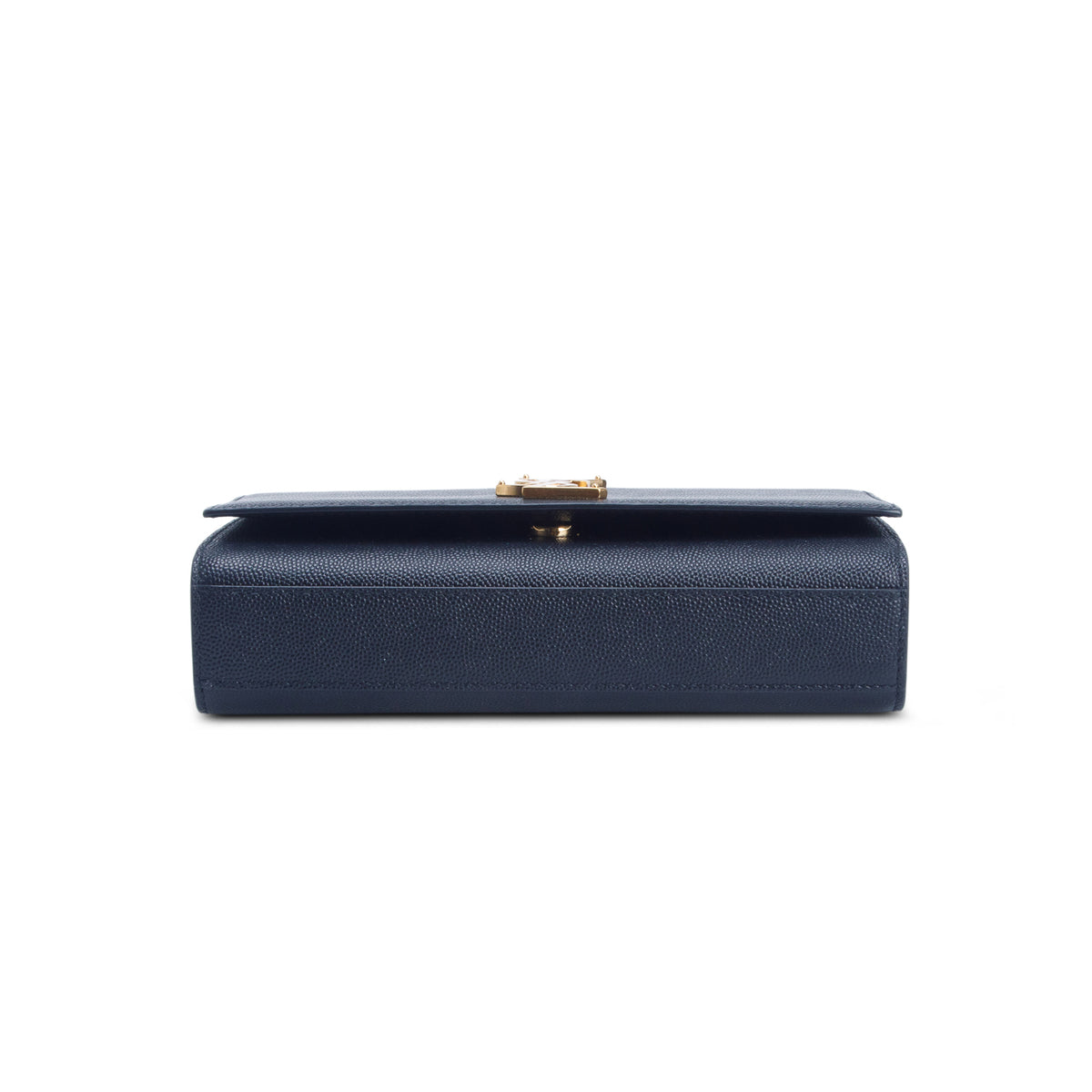 Saint Laurent 2025 Black Grain De Poudre Small Kate Chain Bag w/ Box & Receipt