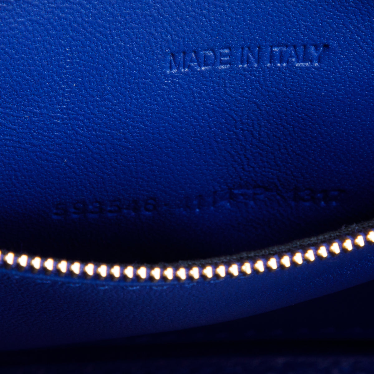 Balenciaga Blue Croc Embossed Leather Small Hourglass Top Handle Bag w/ Strap