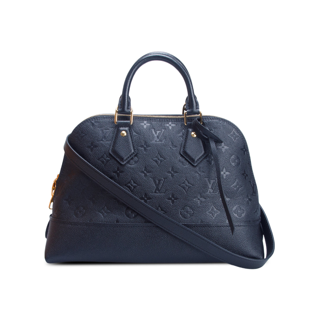 Louis Vuitton Black Monogram Empreinte Neo Alma PM w/ Box & Strap