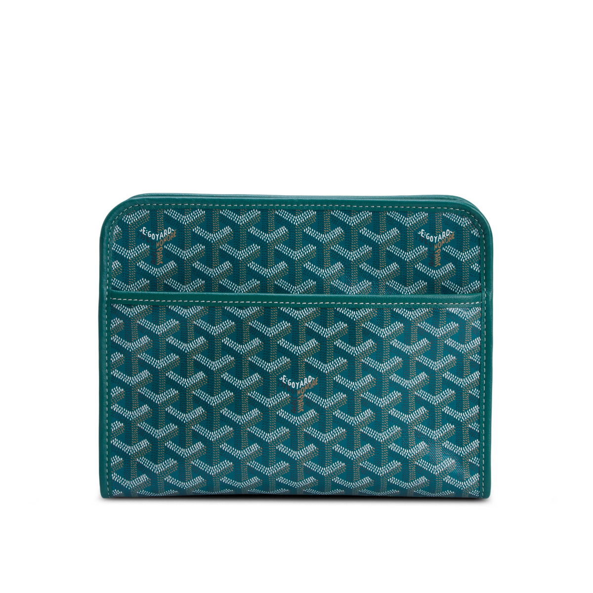 Goyard 2025 Green Goyardine Jouvence MM Toiletry Pouch