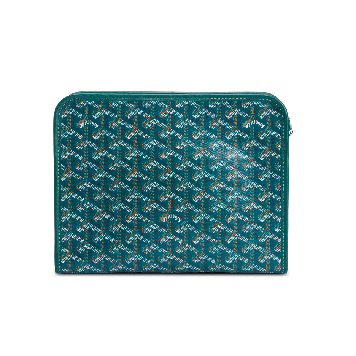 Goyard 2025 Green Goyardine Jouvence MM Toiletry Pouch
