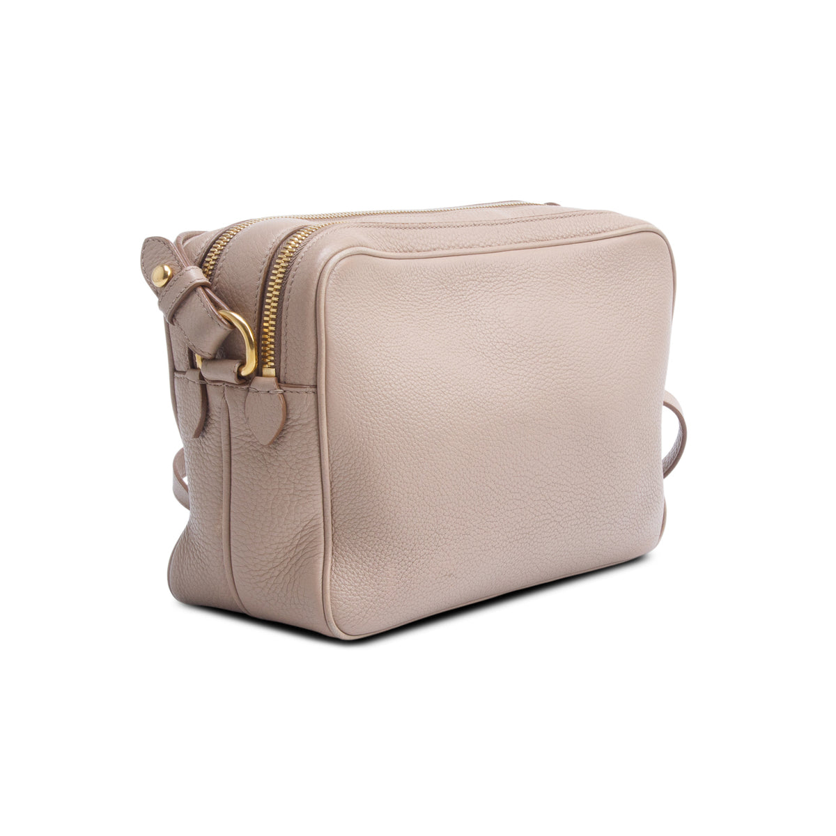 Prada Beige Vitello Phenix Camera Bag