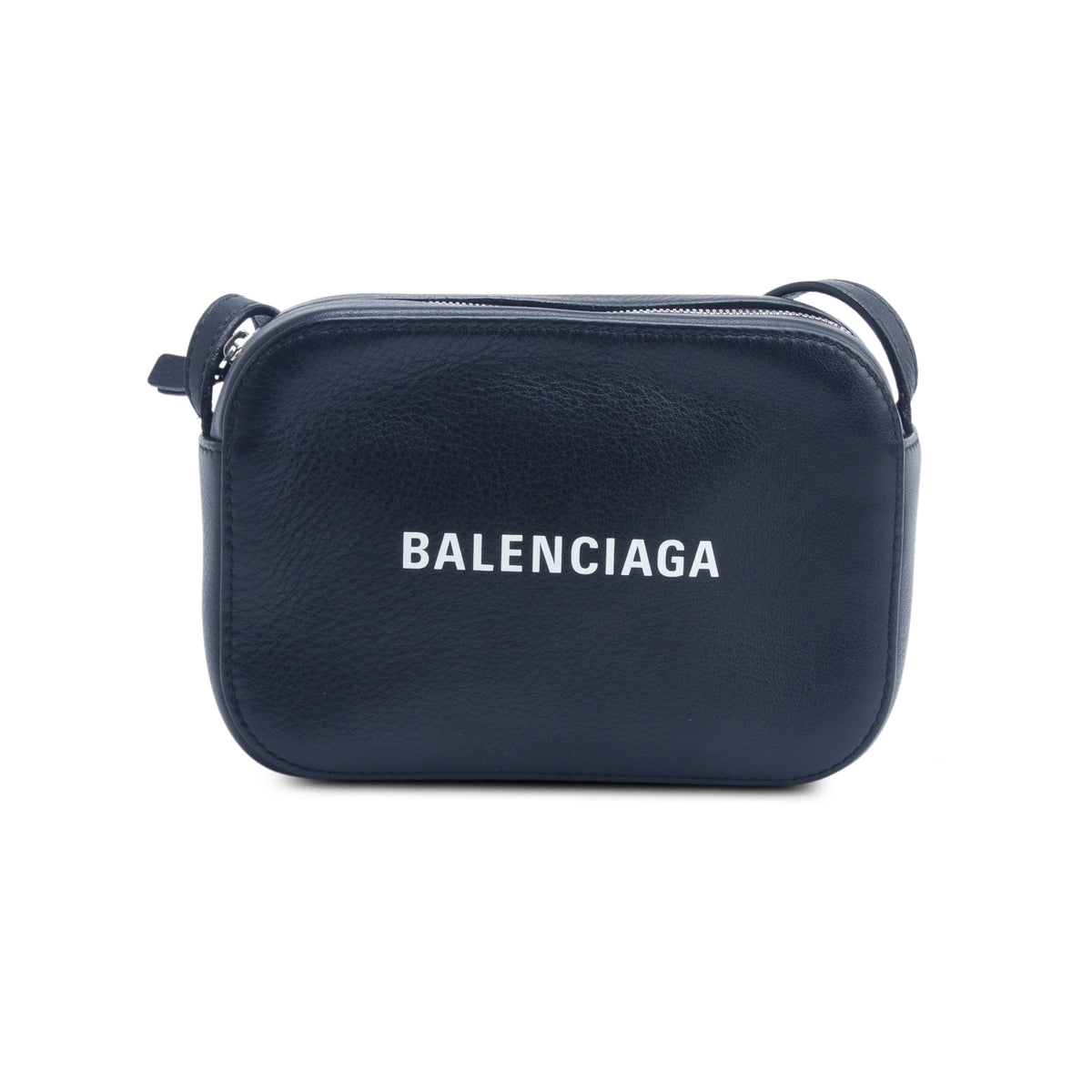 Balenciaga Black Grained Calfskin XS Everyday Camera Bag